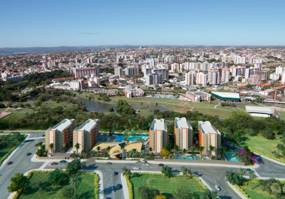 Caldas Novas Prive Alta Vista Thermas Resort - Sensacional! Apto Suite Luxo 02 Quartos Ate 06 Pessoas - Incrivel! المظهر الخارجي الصورة