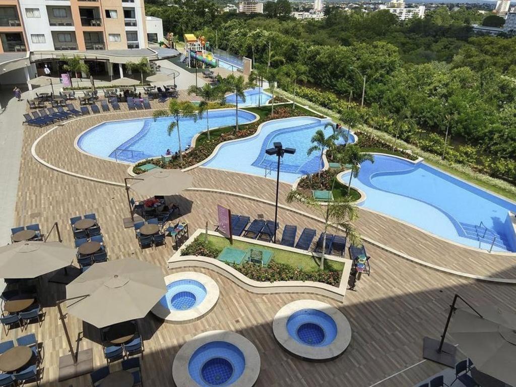 Caldas Novas Prive Alta Vista Thermas Resort - Sensacional! Apto Suite Luxo 02 Quartos Ate 06 Pessoas - Incrivel! المظهر الخارجي الصورة